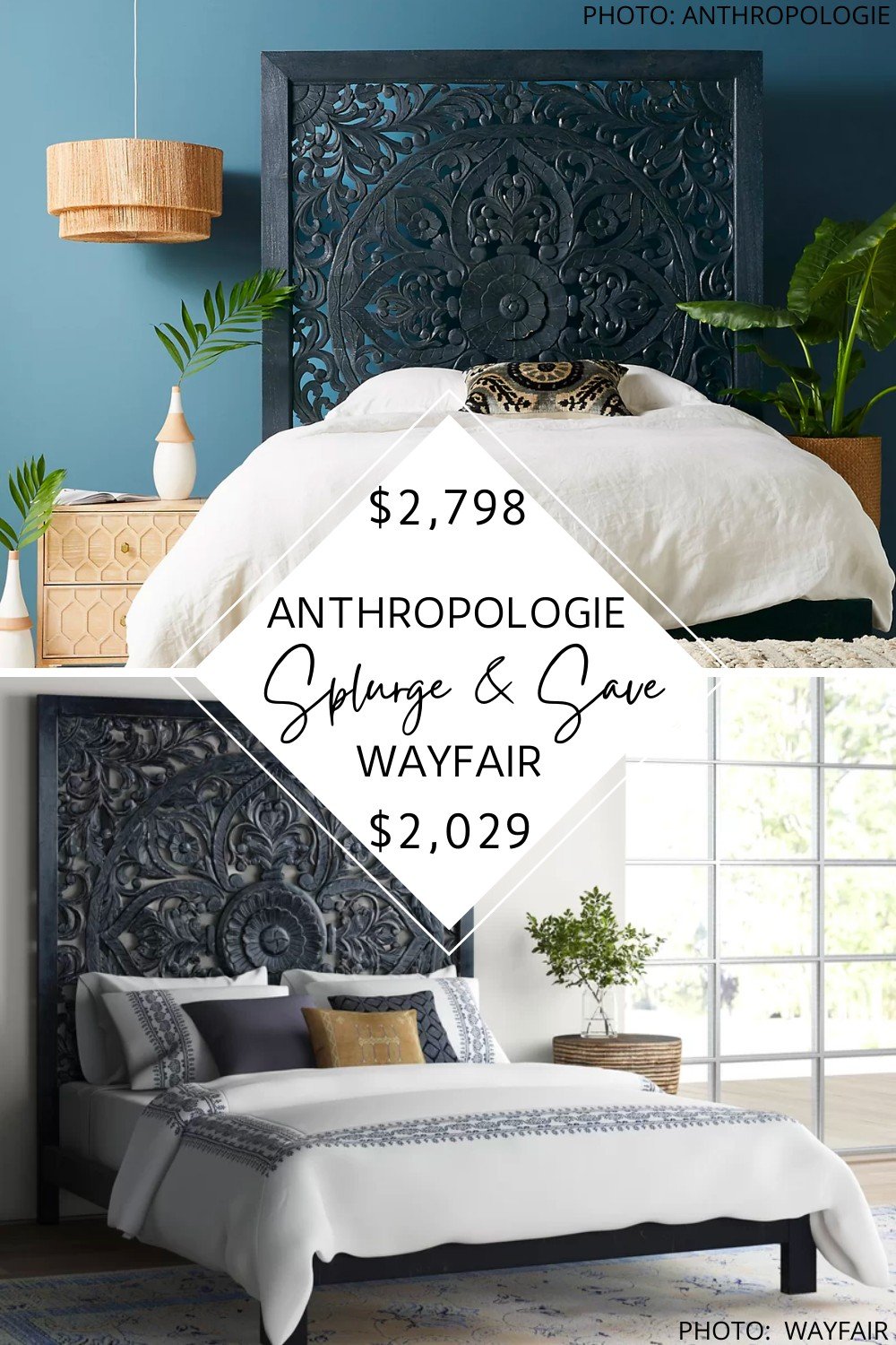 Anthropologie sale lombok bed
